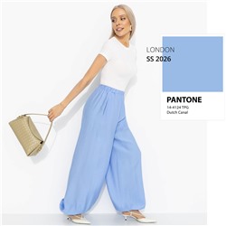 Брюки‑алладины, Стой, смотри (голубой рассветный)