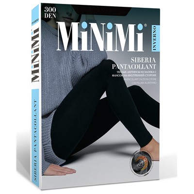 Minimi Siberia 300Maxi Pantacollant, леггинсы из хлопка с флисом