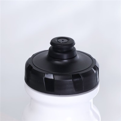 Бутылка велосипедная COMIRON RACE1 гоночная, силиконовый клапан +уплотнитель, пищевой PP, BPA-free, цвет White 550ml/ уп100