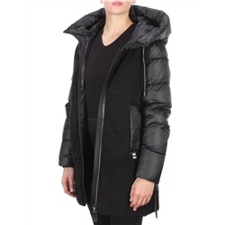 D6816 BLACK Куртка зимняя женская  KARERSITER (200 гр. холлофайбера)