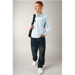 Рубашка-поло с длинным рукавом для мальчика Happyfox