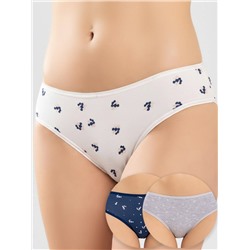 ЦЕНА ЗА 3 ШТУКИ! 8209-126 Трусы женские многоцвет (BAYKAR)