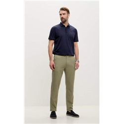 Брюки льняные мужские F211-0871 оливковые