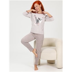 Танди - пижама бежевый
