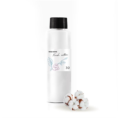 RENI HOME 30 Fresh cotton / Свежий хлопок Сменный блок (рефил), 100 мл
