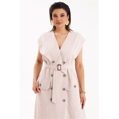 Платье KaVaRi 1109.1 пудровый