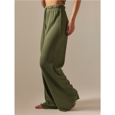 Брюки домашние женские SL HOME Soft Home, оливковые