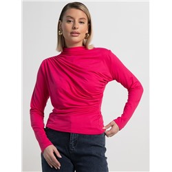 Лонгслив Тайна сердца (малиновый) Б15509-7М