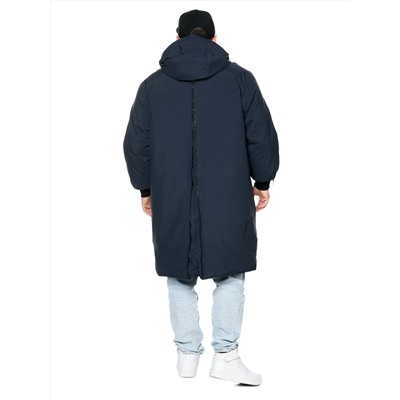 Пальто A-8816 Темно-синий