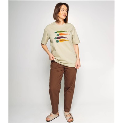 Футболка #КТ2550, фисташковый