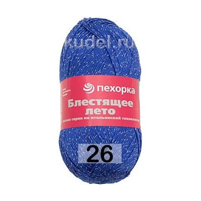 Пряжа Пехорка Блестящее Лето