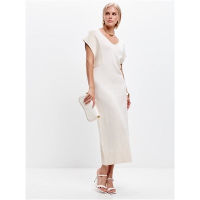 Платье VENETTO, Светлый беж