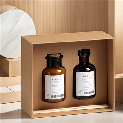 Набор подарочный: диффузор 120 мл, свеча ароматическая, 120 г, Красное помело