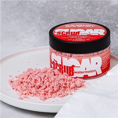 Скраб для тела Watermelon (с экстрактом арбуза, сахарный), 300 г