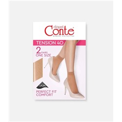 CONTE TENSION 40 (2 пары) Носки женские