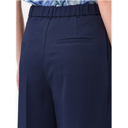 Брюки тёмно-синие со стрелками