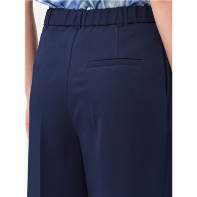 Брюки тёмно-синие со стрелками