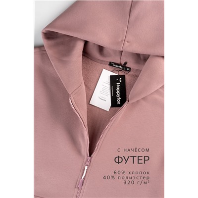 Женская толстовка из футера с начесом Happyfox