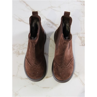 Челси ED'ART 332.927'br. Коричневая замша