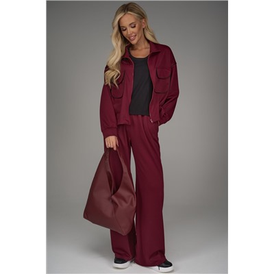 Костюм Лакоста (бордовый)