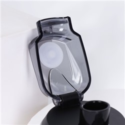 Бутылка для воды спортивная Woohooo H2O цвет Black + Gray 850 ml/ уп60