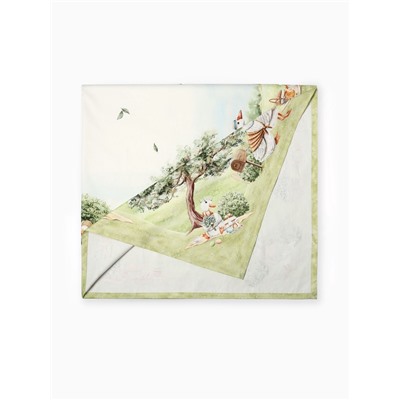 Набор кухонный «Этель» Family picnic: скатерть 150×220 см ± 3 см с ВГМО, салфетки 40×40 см - 12 шт., 100% хлопок