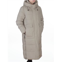 8359 LT. OLIVE Пальто зимнее женское (200 гр. холлофайбер)