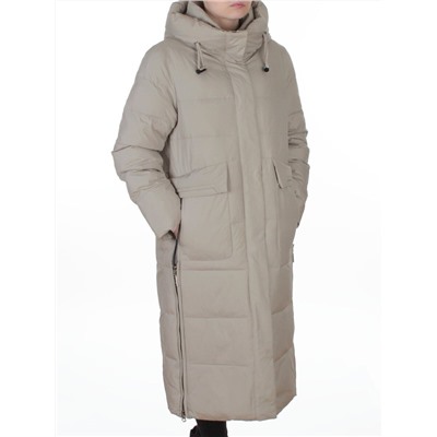 8359 LT. OLIVE Пальто зимнее женское (200 гр. холлофайбер)