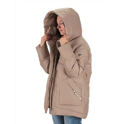 22359 DK.BEIGE Куртка зимняя женская (200 гр. холлофайбера)