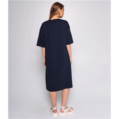 Платье #ОКТ095008, тёмно-синий