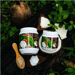 Carebeau Маска для волос восстанавливающая с кокосом, 500 мл