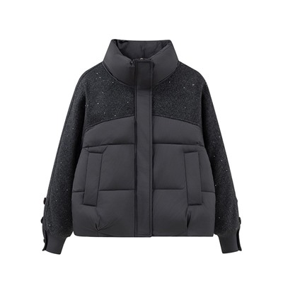 Cute Woman  Куртка с воротником-стойкой  XY-522