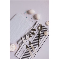 Лопатка кондитерская KONFINETTA, 22×2 см, рабочая часть 8×2 см, серебристая