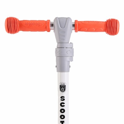 Самокат 3-х колесный SCOOTER Roll midi / HL-817 /уп 10/ розовый