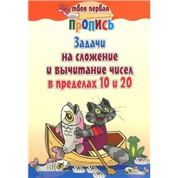 ТПП.ЗАДАЧИ НА СЛОЖЕНИЕ И ВЫЧИТАНИЕ ЧИСЕЛ В ПРЕДЕЛАХ 10 И 20  (Пушков А.Е.)