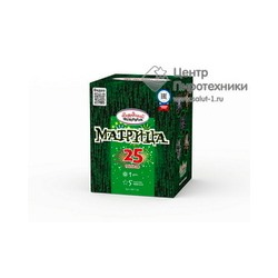 Матрица (1"х25) (НФ7120)Народный фейерверк