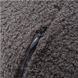 Подушка декоративная «Этель. Шар», d=30 см, тёмно-серая