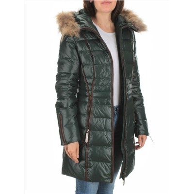 722 GREEN Куртка зимняя женская (200 гр. холлофайбера)