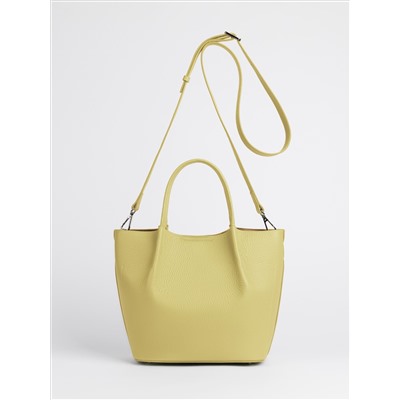 Женская кожаная сумка Richet 3263LN 614 Пудра