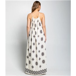 Сарафан #КТ8322, кремовый