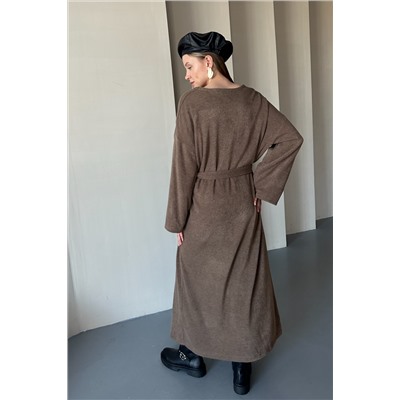 Кардиган  WOOL044/04/Коричневый
