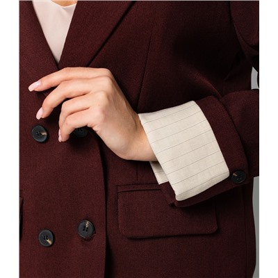 Пиджак #КТ8999, тёмно-бордовый