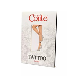 CONTE TATTOO Garden Колготки женские с рисунком