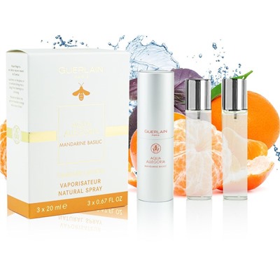 Набор духов Guerlain Aqua Allegoria Mandarine Basilic Edp 3x20 ml