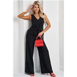 Комбинезон чёрный без рукавов