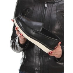 03-5060-2 BLACK Лоферы женские (натуральная кожа)