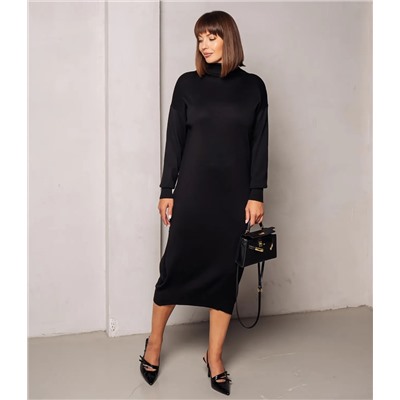 Платье #КТ8371, чёрный