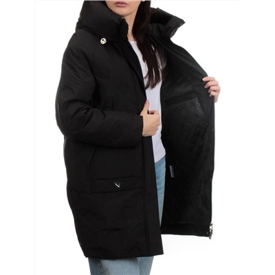 289 BLACK Куртка зимняя женская (150 гр. холлофайбер)