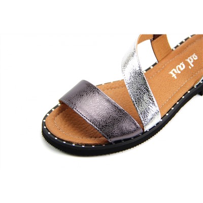 Босоножки ED'ART 1050.110'bl.silver-nikek R