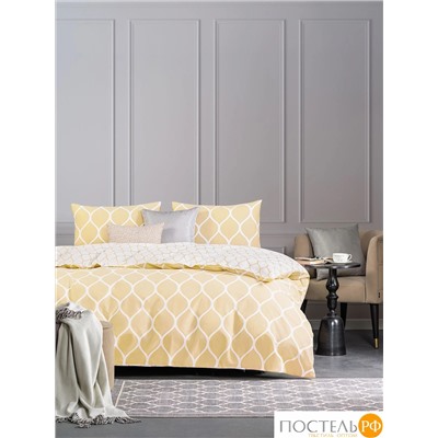 PRIME PRIVE ХАРДИ желт КПБ 200х220-1/230х250-1/50х70-2, 4 пр., хл./сатин